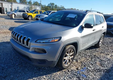 2016 Jeep Cherokee Sport from USA, damaged, VIN 1C4PJLAB3GW184516